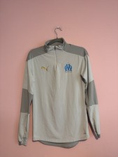 Haut de survêtement de foot olympique de Marseille gris taille XS en superbe éta