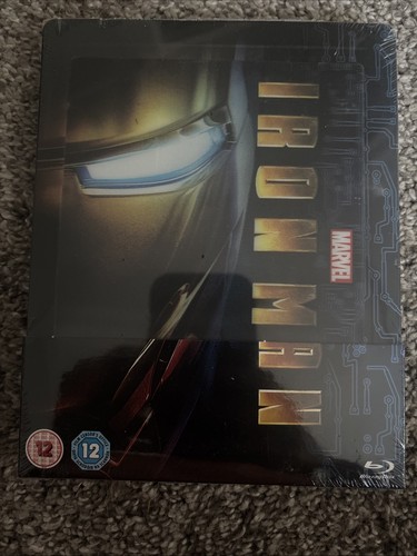 Marvel iron man - man, blu-ray