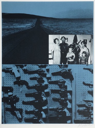 Jacques monory sérigraphie - monory,