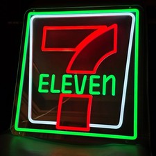 Panneau néon LED 7-Eleven