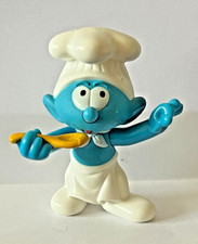 Figurine 7cm - Schtroumpf CUISINIER, Smurf, Schlumpf, Puffo Peyo MacDonald 2018