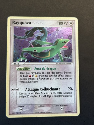 Rayquaza 107 holo - 22/107,
