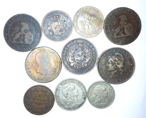 Lot pièces argentine - pièces, –