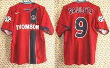 Maillot PSG Paris Saint Germain 2004 2005 Thomson Pauleta Nike UEFA vintage - M