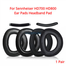 Replacement Ear Pads Headband Pad for Sennheiser HD700 HD800 Headphone
