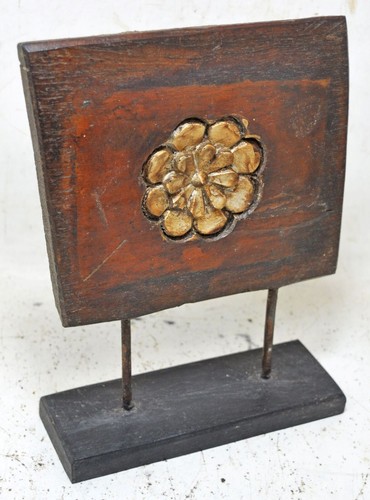 Panneau bois ancien avec - en,