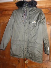 Parka doudoune kaki ellesse