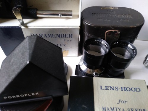 Vintage mamiya c330 lens - c330,
