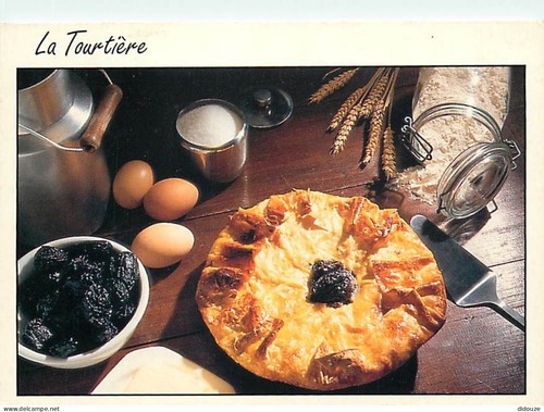 Carte postale recettes de - postale,