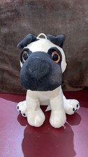 Peluche chien race carlin - ,