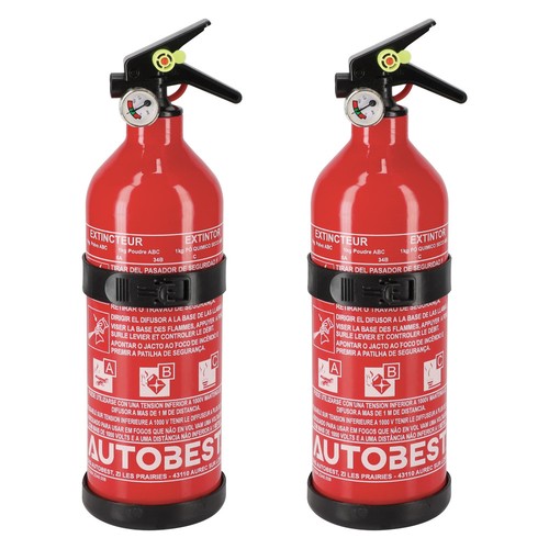 Lot extincteurs 1kg à - de,