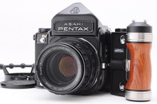 Appareil photo moyen format Pentax 6x7 niveau oculaire avec poignée + objecti...
