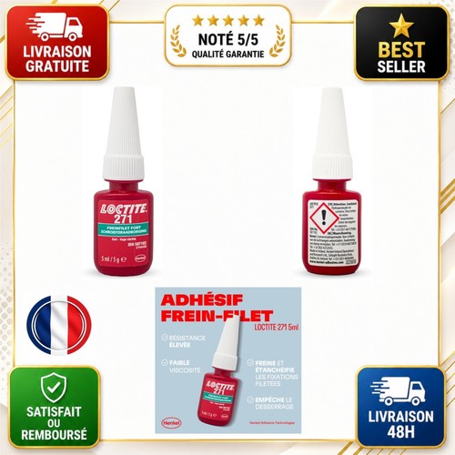 Loctite 271 frein filet rouge - frein,