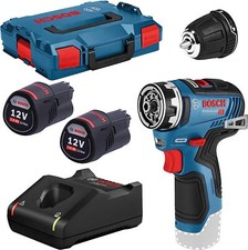 Perceuse 12 Volt Bosch GSR 12V-35 FC Flexiclick Avec 2 Batteries GBA 12V