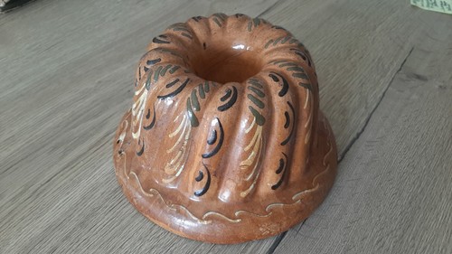 Ancien moule gateau terre - ancien, a