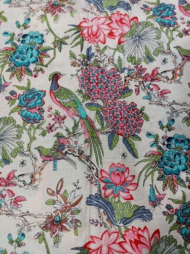 Tissu indien imprimé