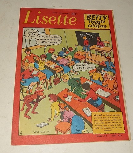 Lisette 23 mars 1958 - n°12,
