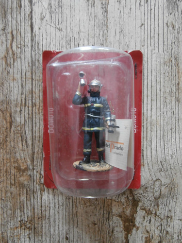 Figurine plomb sapeur pompier - plomb,