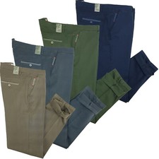 Pantalons Homme Slim Fit Futaine Poche Amérique Élégant 46 48 50 52 54 56 58 60