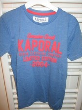 T-shirt manche courte enfant KAPORAL taille 8 ans en coton neuf