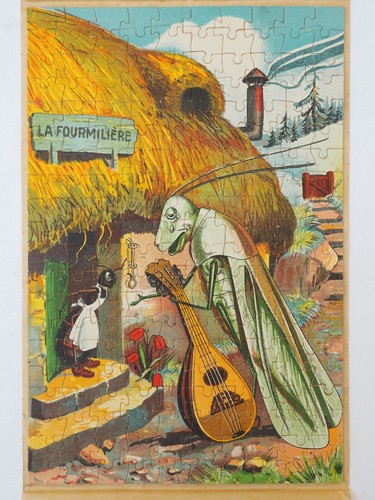 Ancien puzzle carton 20 - ancien,