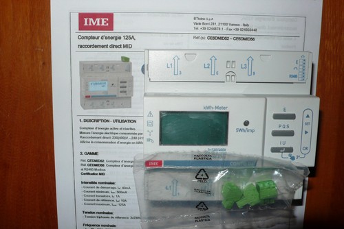 Compteur énergie - compteur, d'énergie