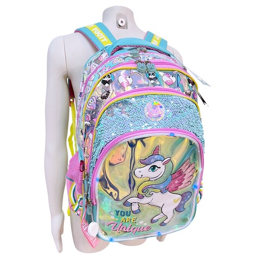 Unicorne bleue sac école - bleue, d'École