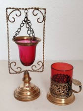 2 ANCIENNES VEILLEUSES DE