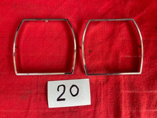 2 ENCADREMENTS CHROME DE PHARE