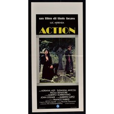 Affiche ACTION Tinto Brass Luc Merenda Javicoli Steiner Asti B38