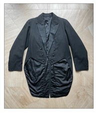 * Vintage Poitiers Paris 1910's * Veste redingote costume homme Queue pie 1920's