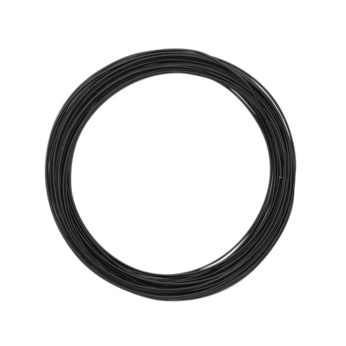 Fil aluminium noir - noir, m