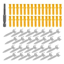 50 PièCes SéRies Clous Sans Couture Vis à  TêTe En Bois  Plinthe Clou7946