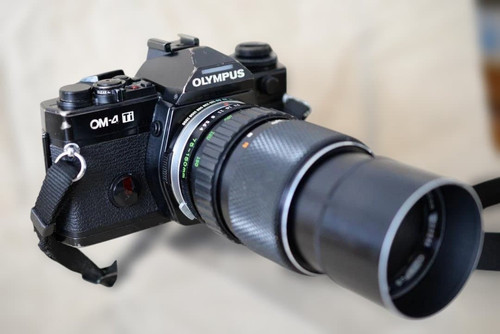 Olympus 35mm slr film - om-4,
