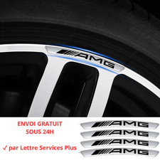 4X Stickers Jante AMG Mercedes W204 W205 W211 W212 W213 W203 Autocollant 🚗