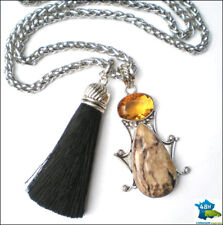 Collier Sautoir Cristal Jaspe