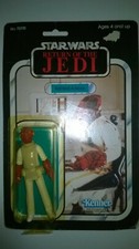 Star Wars Vintage figurine blister Kenner cpg amiral ackbar rotj taïwan  1983