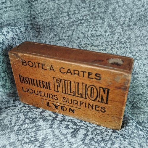 Boite bois jeux cartes - jeux,
