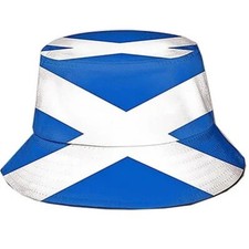 Chapeau Seau Écossais Saltire