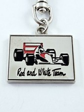 PORTE-CLES - RED AND WHITE