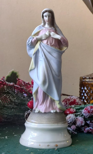Antique statue coeur sacre ste - antique,