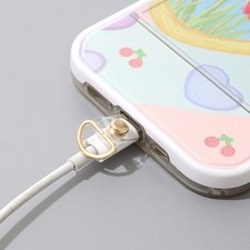 Lot de 2 clips transparents