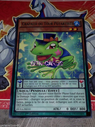 Carte crapaud du tour - yu, oh