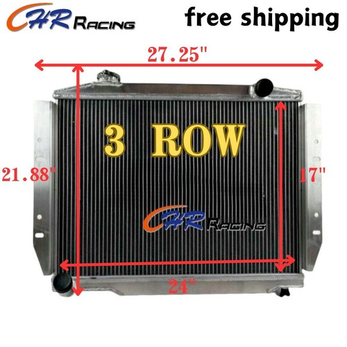 Row aluminum radiator - row,
