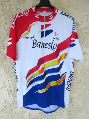 Maillot cycliste banesto 1996 - cycliste,