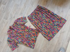 Ensemble Devernois  Taille 44 XL Jupe Chemisier Grande Qualité Française