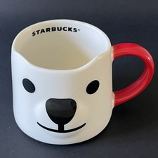 Mug tasse Starbucks ours polaire 2017 noël Christmas 8 x 8 cm