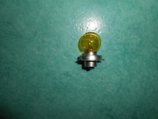 Ampoule jaune à collerette 6v