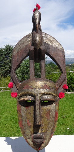 Masque markha avec calao 61 - calao,