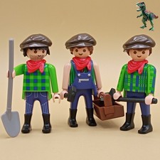Playmobil railway workers -